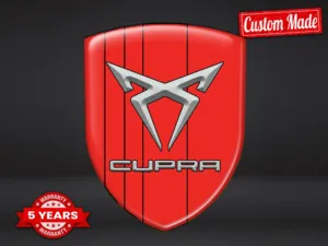 Seat Cupra Autocollants Auto Résistants Étoile Haute Qualité